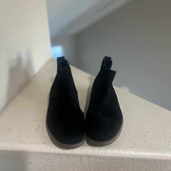 Jousen Chelsea Boots Black Casual Suede Elastic Ankle Boots Men’s Size 11 - Picture 5 of 11